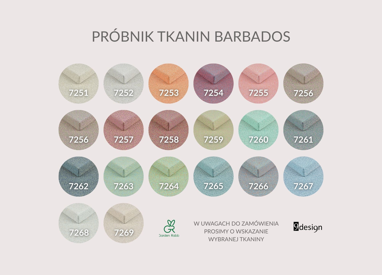 Garden Rabbit :: Breeze balcony pouf, color to choose from