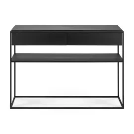 Ethnicraft :: Konsole aus Metall Monolit Breite 122 cm schwarz