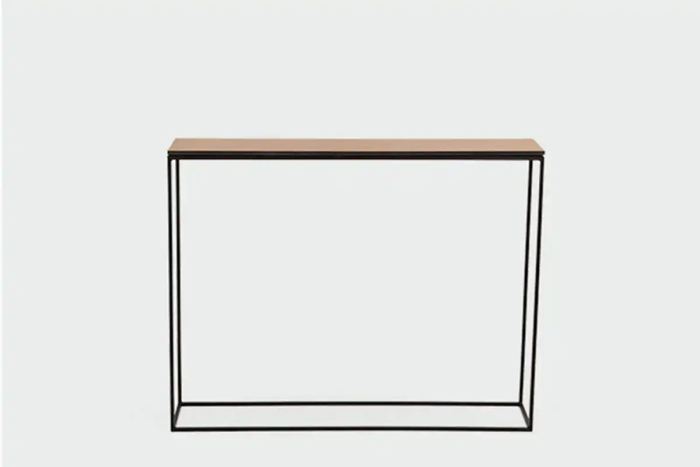 Nordifra :: Konsole aus Metall Stam 220 Eiche Größe xl schwarz