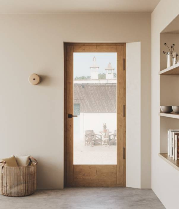 Aromas :: Aora handbemalte Keramik-Wandleuchte, Durchmesser 13,4 cm, Farbe Nude