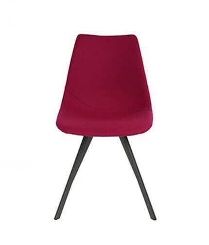 Claudie :: Krzesło tapicerowane Carrie nogi metal kolor do wyboru szer. 51 cm