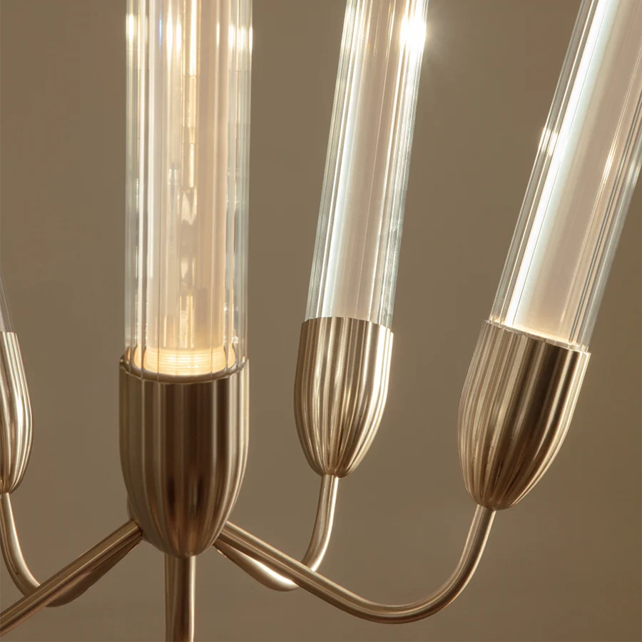 Umage :: Lemon Squeeze Short ceiling lamp/chandelier, diameter 68.8 cm, polished brass