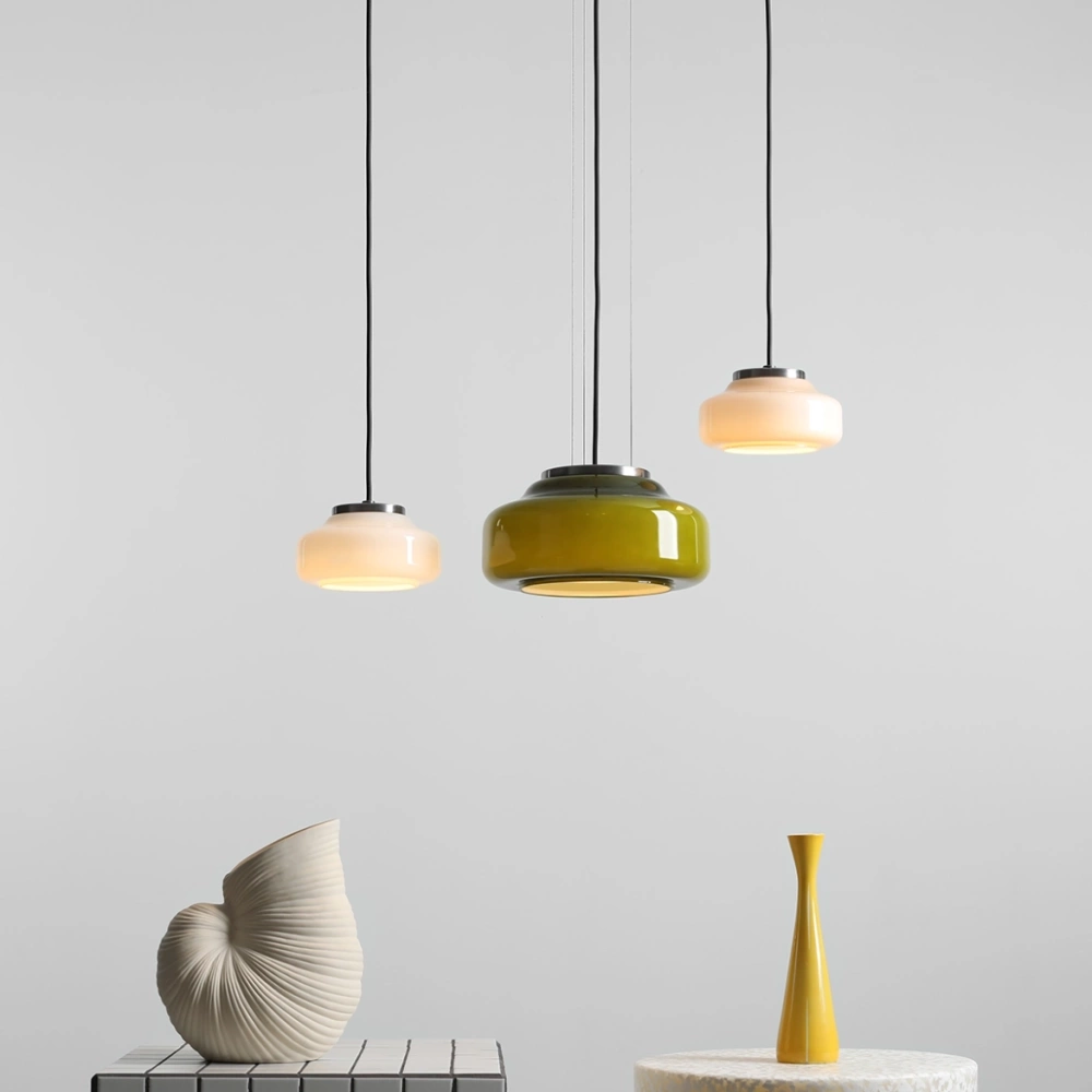 Artera :: Lampa wisząca Bonbon 2.0 Lime rozm. M śr. 25 cm zielona / stalowe mocowanie