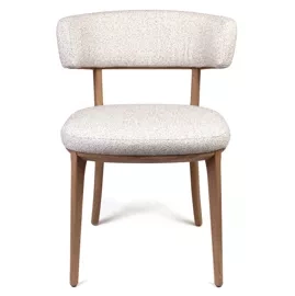 Claudie :: Krzesło tapicerowane Molly nogi drewniane kolor do wyboru szer. 61.5 cm