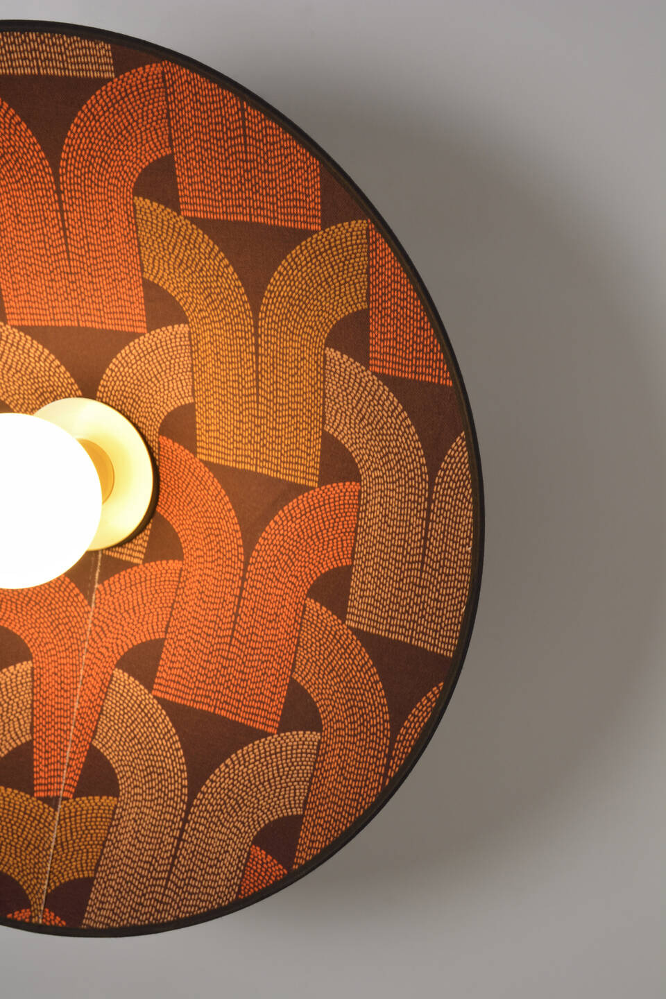 Marktset :: Gatsby D50 Wandleuchte/Wandleuchte, Durchmesser 50 cm, Ziegel