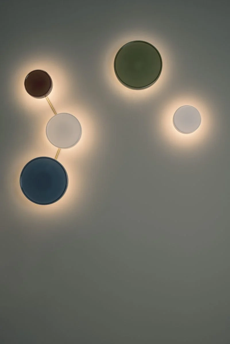 Marset :: Caramel wall lamp/sconce, diameter 38 cm, green