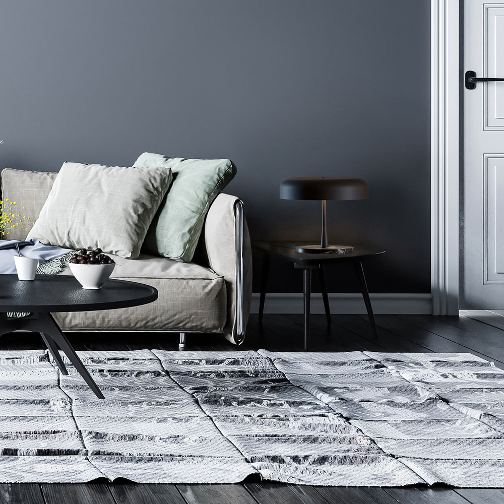 Robin :: Rea table lamp black marble / metal height 33 cm