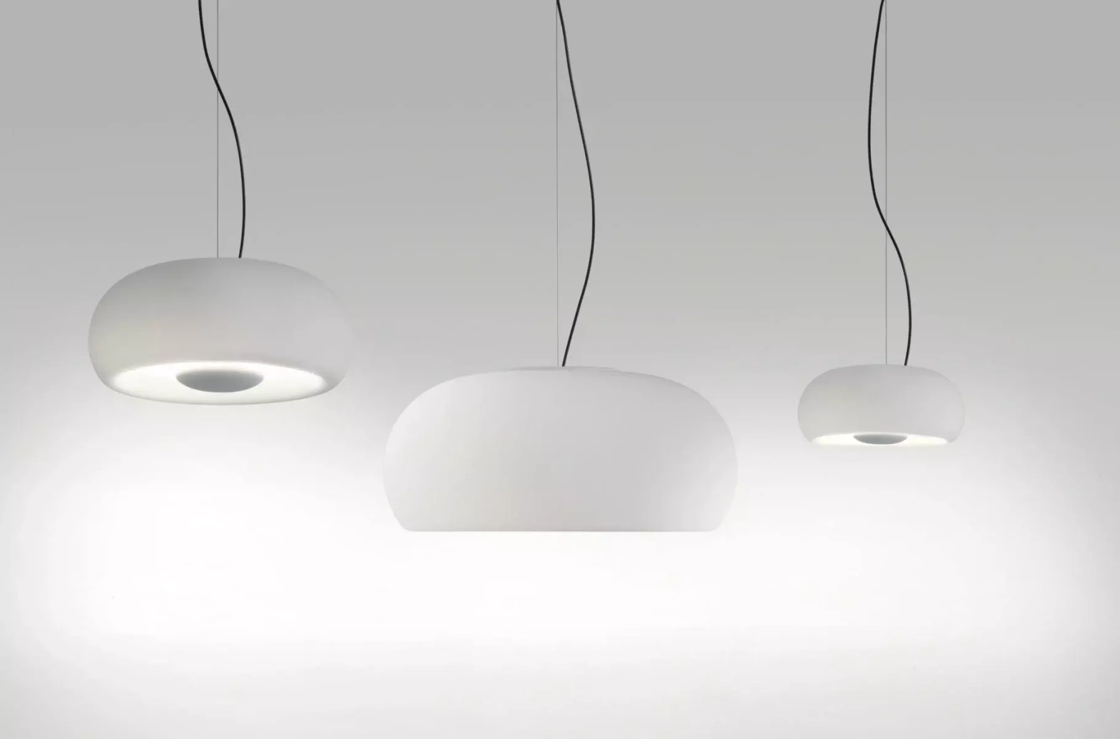 Marset :: Vetra white hanging lamp, diameter 43 cm