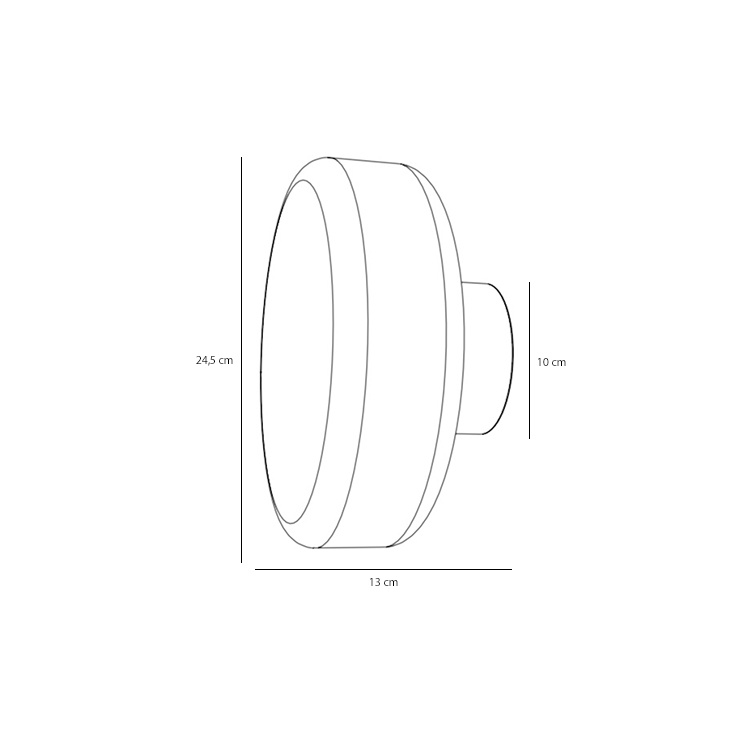 Artera :: Bonbon Lime wall lamp/sconce size M