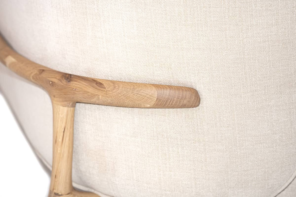 Szyszka Design :: Hoya 2-seater beige upholstered sofa, width 160 cm