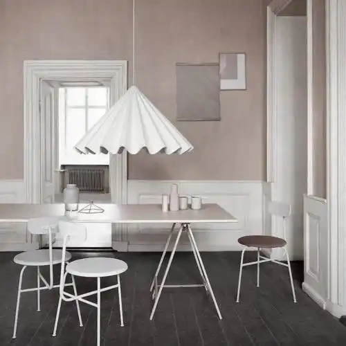 Audo Copenhagen :: Hängelampe fühlte Dancing Durchmesser 95 cm weiß