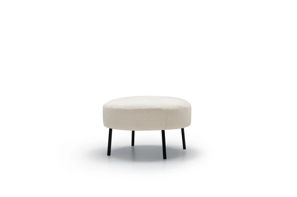 Sits :: Alex gepolsterter Fußhocker/Pouf, Durchmesser 64 cm