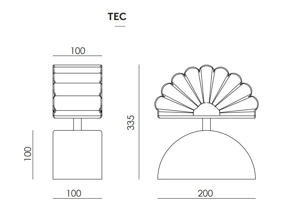 Aromas :: Gina table lamp, height 33.5 cm, black marble opal shade