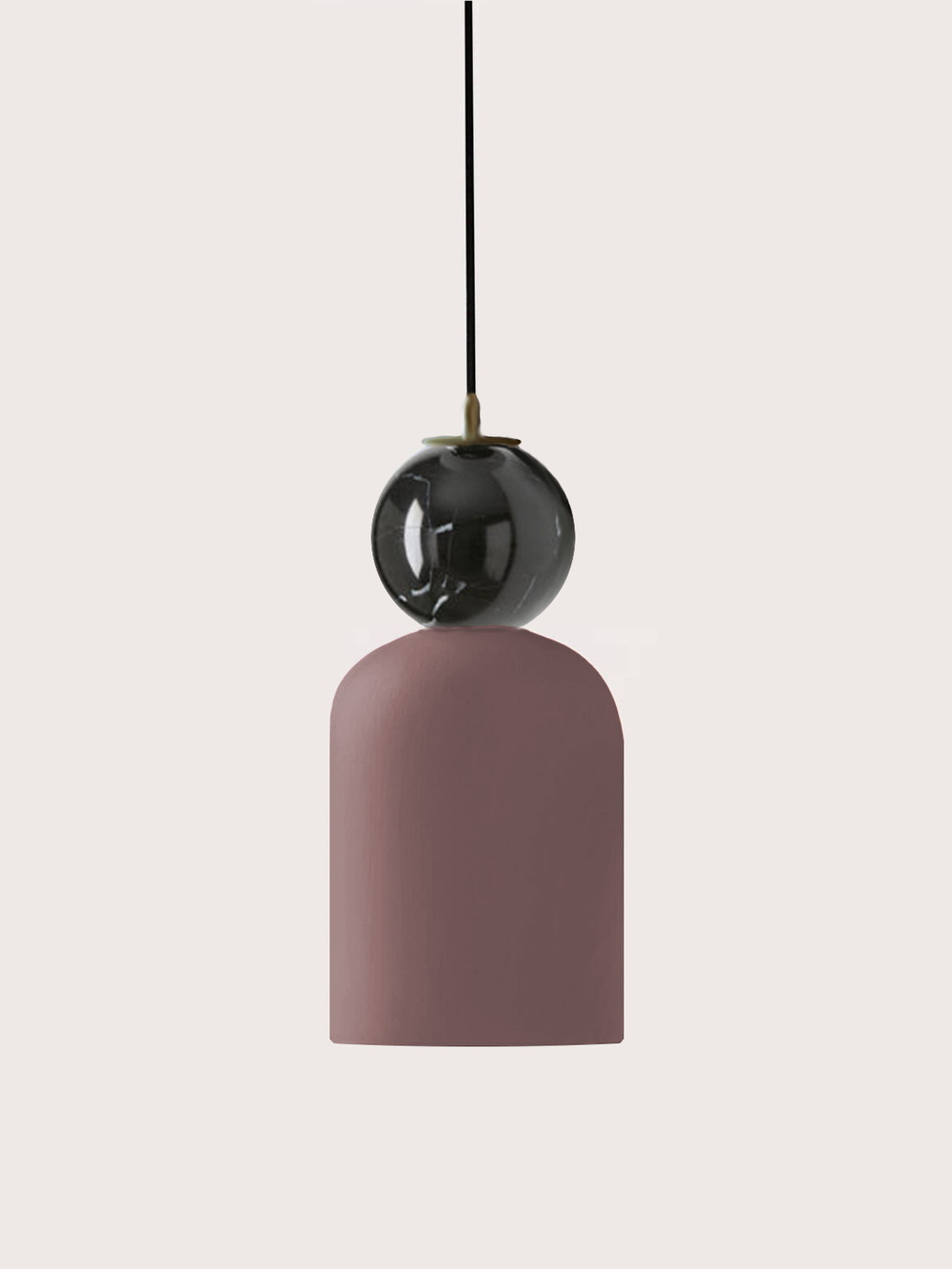 "Aromas :: Hängelampe Bell, dark Auburn, Durchmesser 14 cm