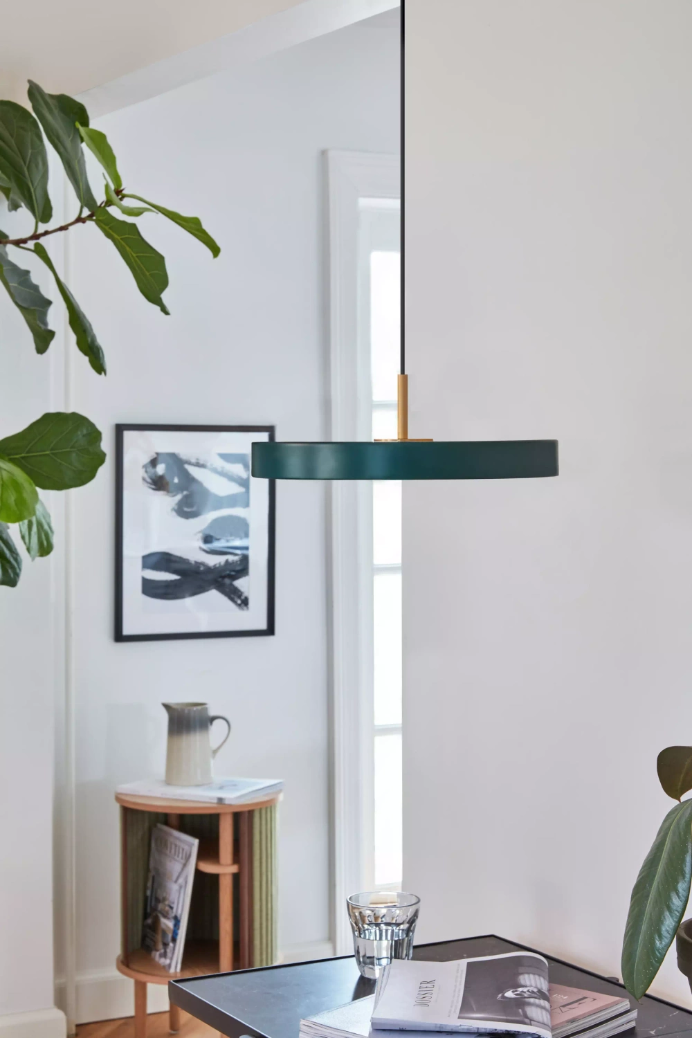 Umage :: Asteria Mini green hanging lamp, diameter 31 cm