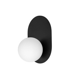 Ummo :: Lampa ścienna / kinkiet Hanea wys. 30 cm czarny