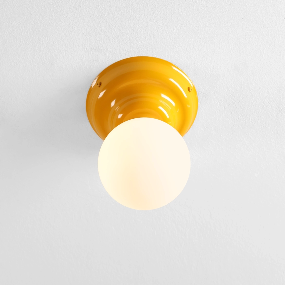 Artera :: Plafon Fala Szpunar żółty śr. 23 cm