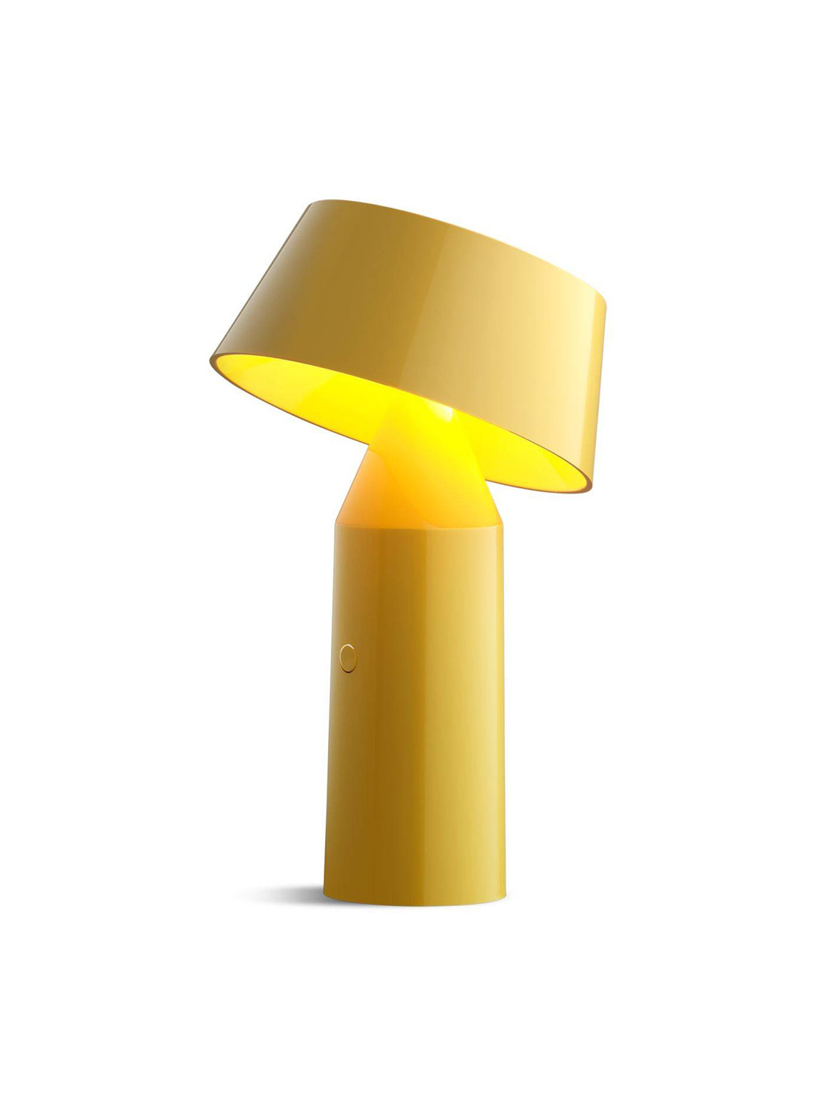 Marset :: Lampa stołowa Bicoca żółta wys. 22,5 cm