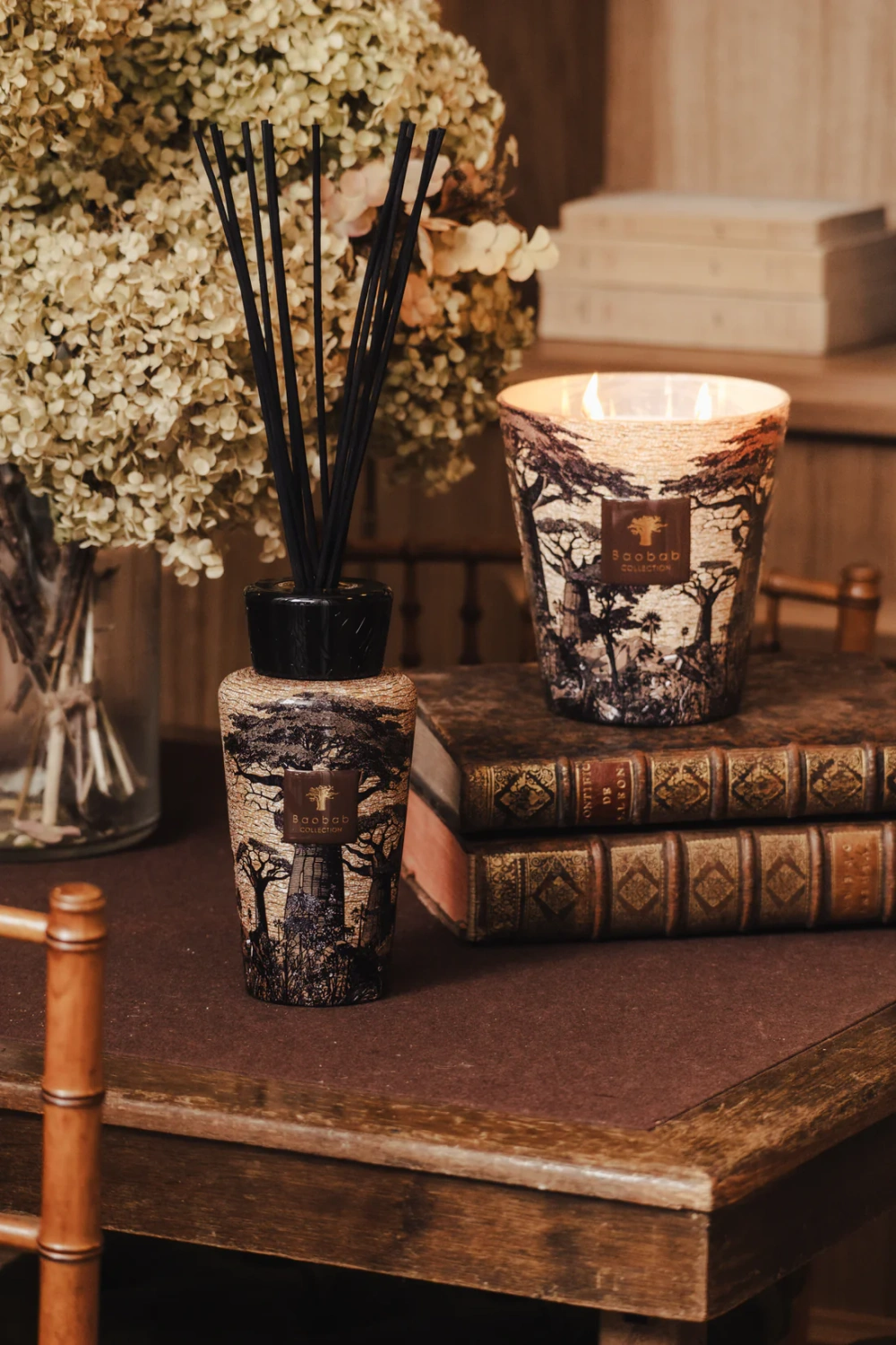 Baobab :: Dyfuzor zapachowy Sacred Trees Mankono cynamon / migdał / cedr 500 ml 