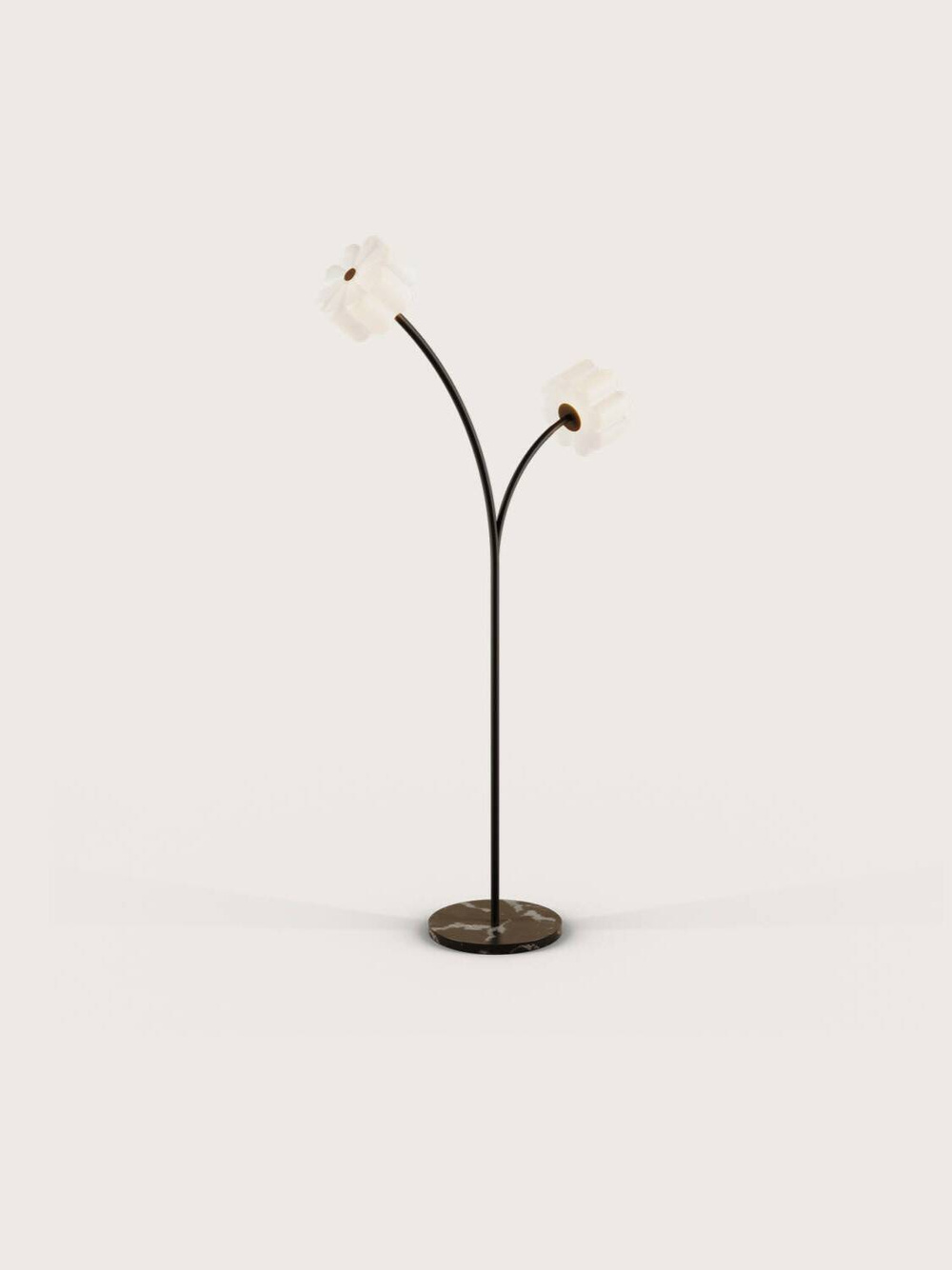 Aromas :: Flow floor lamp, height 155 cm, black and white