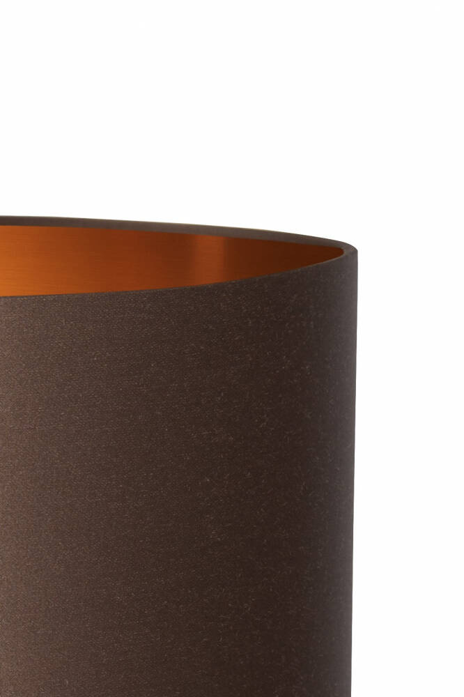 Kaspa :: Salvador Black table lamp, brown and black, height 55 cm