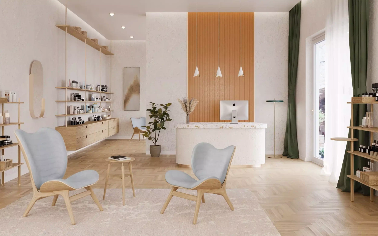 Umage :: Conversation Piece Sterling Polstersessel, Grau, Breite: 73 cm