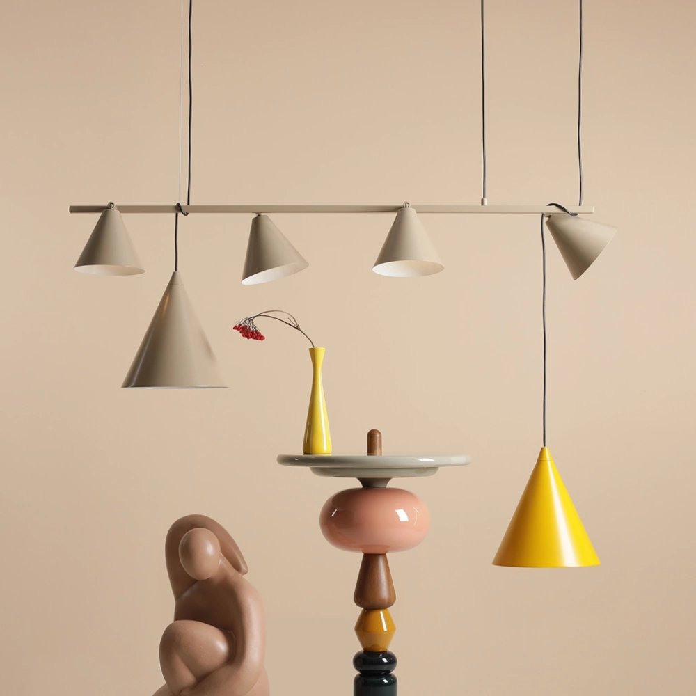 Artera::Form 4 Beige Hanging Lamp