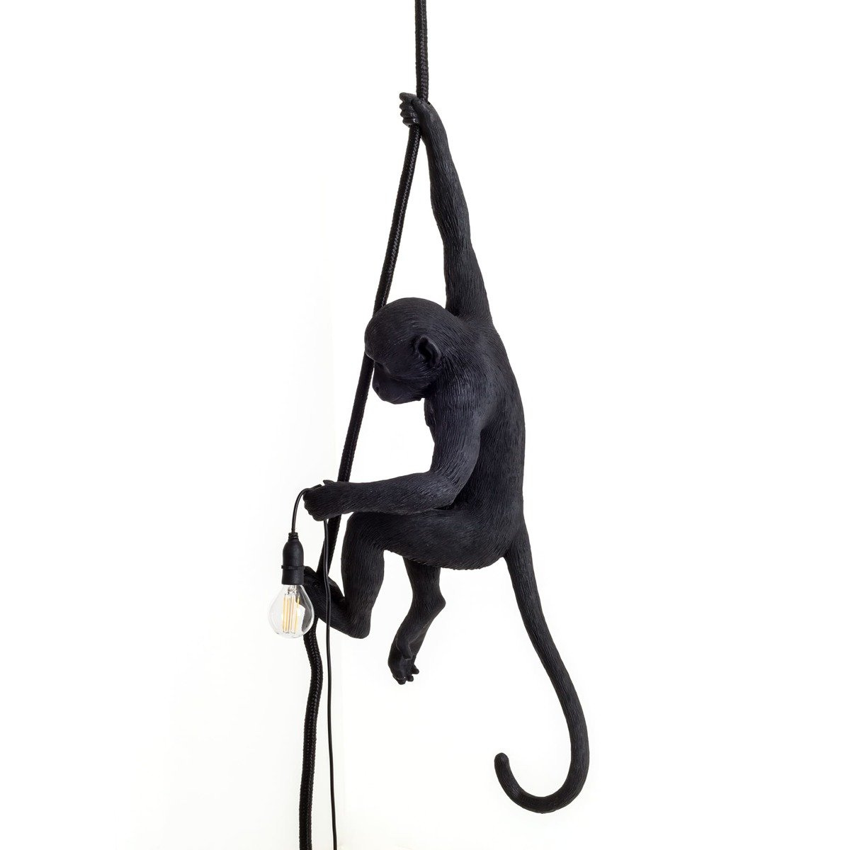 Seletti :: Ceiling Lamp Monkey With Rope Outdoor