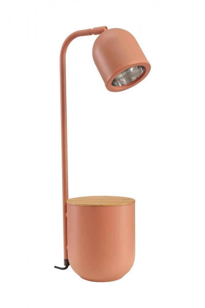 Kaspa :: Botanica Wood Terracotta Table Lamp