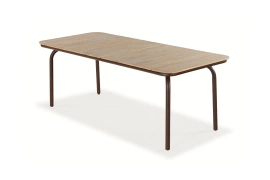 Kunesti :: Coffee or tea garden table, wooden top, 200 cm wide