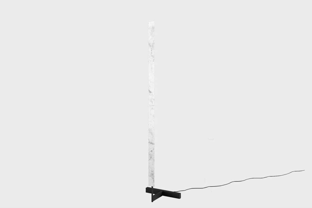 Anour :: F-Model floor lamp, height 164 cm, marble