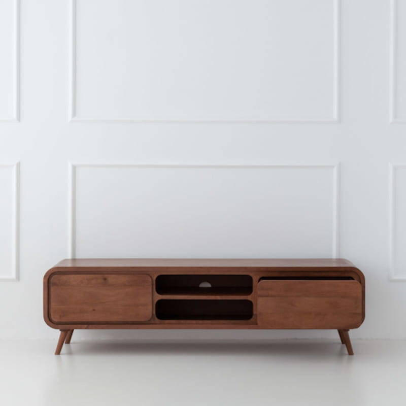 TABLE4U :: Wooden rtv cabinet RTV Zośka 180x40x50 carmel