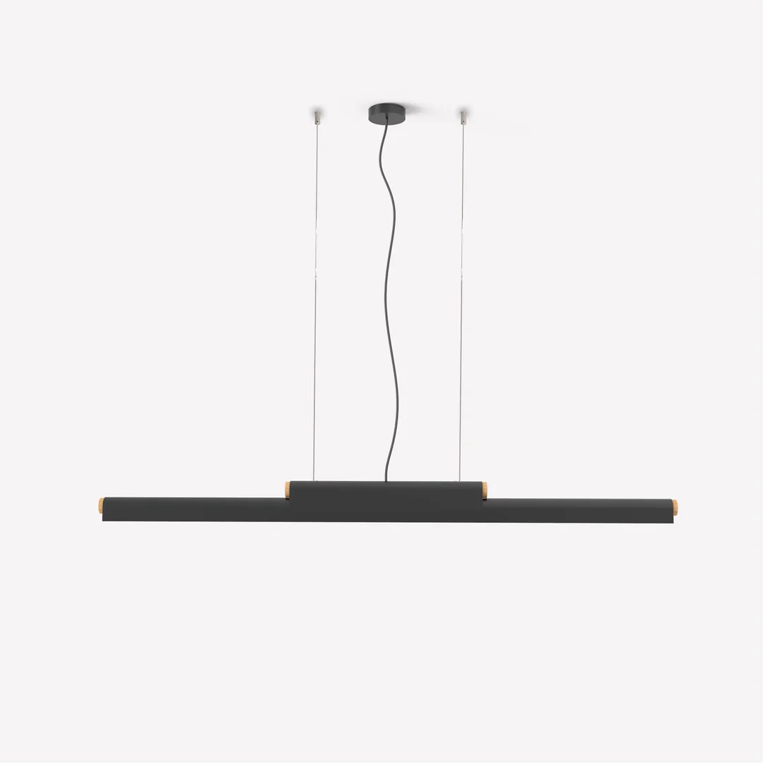 Robin :: Rudi on-off hanging lamp 3000K width 120 cm black