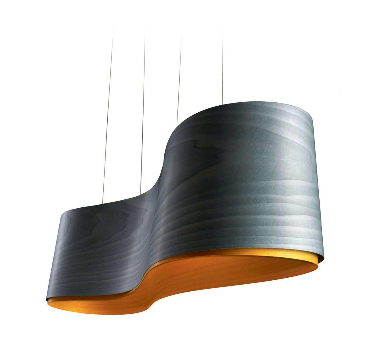 LZF :: Lampa wisząca New Wave czerwona rozm. S 