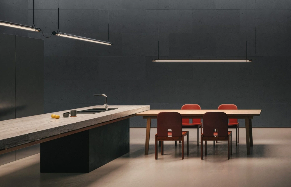 Marset :: Fris Pro Hängeleuchte, Breite 155 cm, schwarz