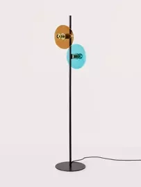 Aromas :: Ohlala orange and turquoise floor lamp h. 150 cm