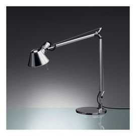 Artemide :: Schreibtischlampe aus Aluminium Tolomeo micro poliert silber