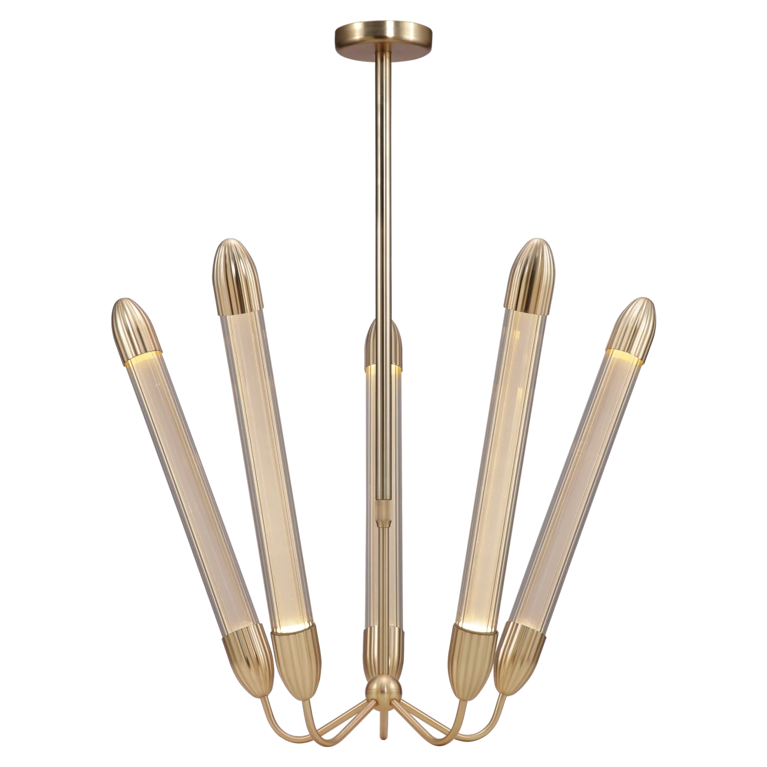 Umage :: Lemon Squeeze Long ceiling lamp/chandelier, diameter 85.6 cm, polished brass