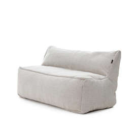 Roolf Living :: Gartensofa gepolstert Love Seat Breite 150 cm weiß