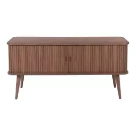 Zuiver :: Komoda drewniana / szafka niska Barbier szer. 120 cm orzechowa