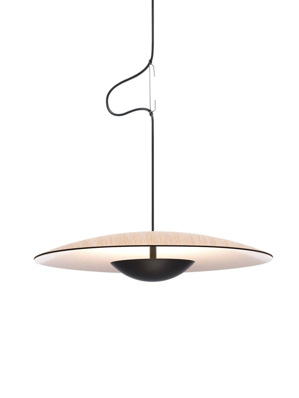 Marset :: Hanging lamp Ginger black dia. 19,5 cm