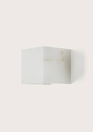 Aromas :: Vaster Alabaster Wandleuchte, Breite 13 cm