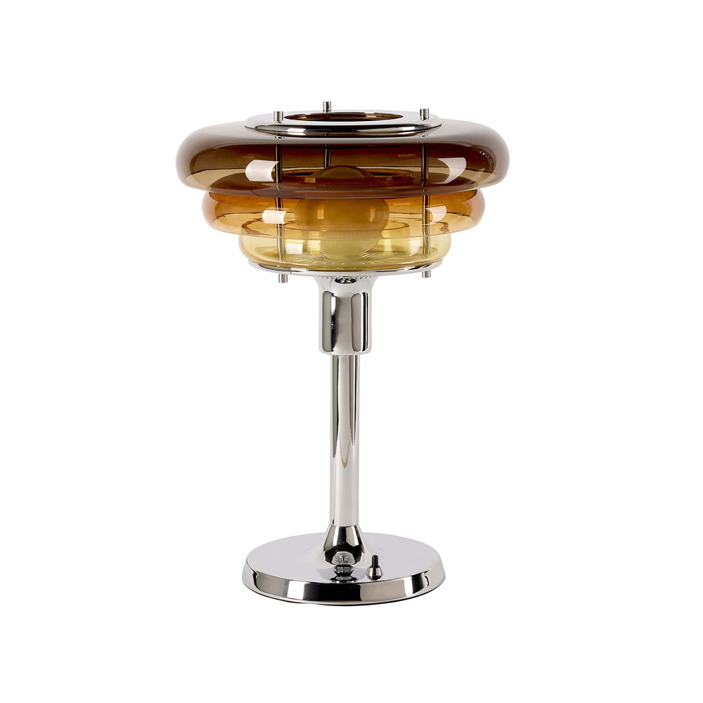 Market Set :: Lampa stołowa Sunset wys. 38 cm bursztynowa 