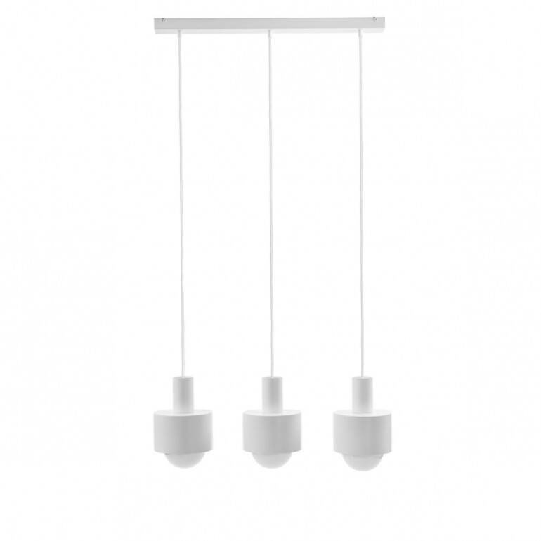 Ummo :: Enkel 3L Hängeleuchte, Breite 60 cm, weiß