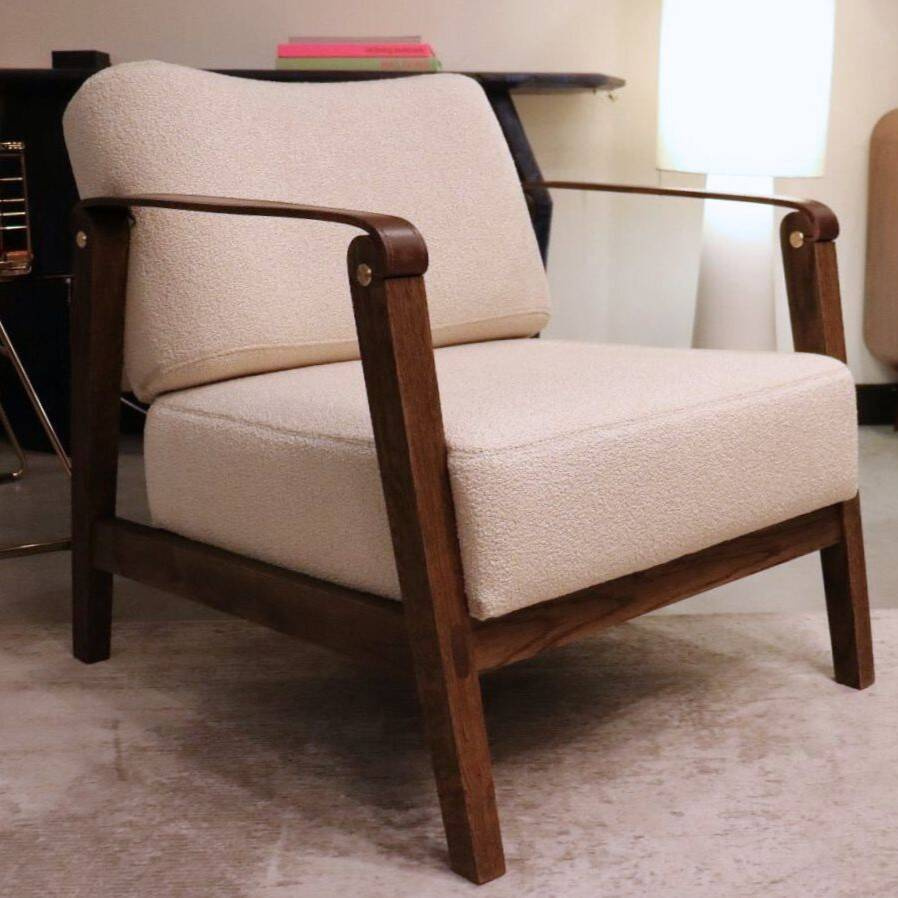 Nordic Line :: Philip beige gepolsterter Sessel