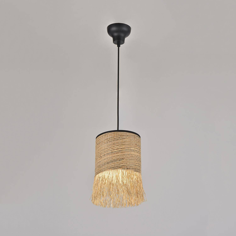 Market Set :: Hängelampe aus Metall Formentera Bana Höhe 26 cm beige