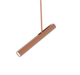 Robin :: Lampa wisząca reflektor Rhoda Bronze szer. 25 cm