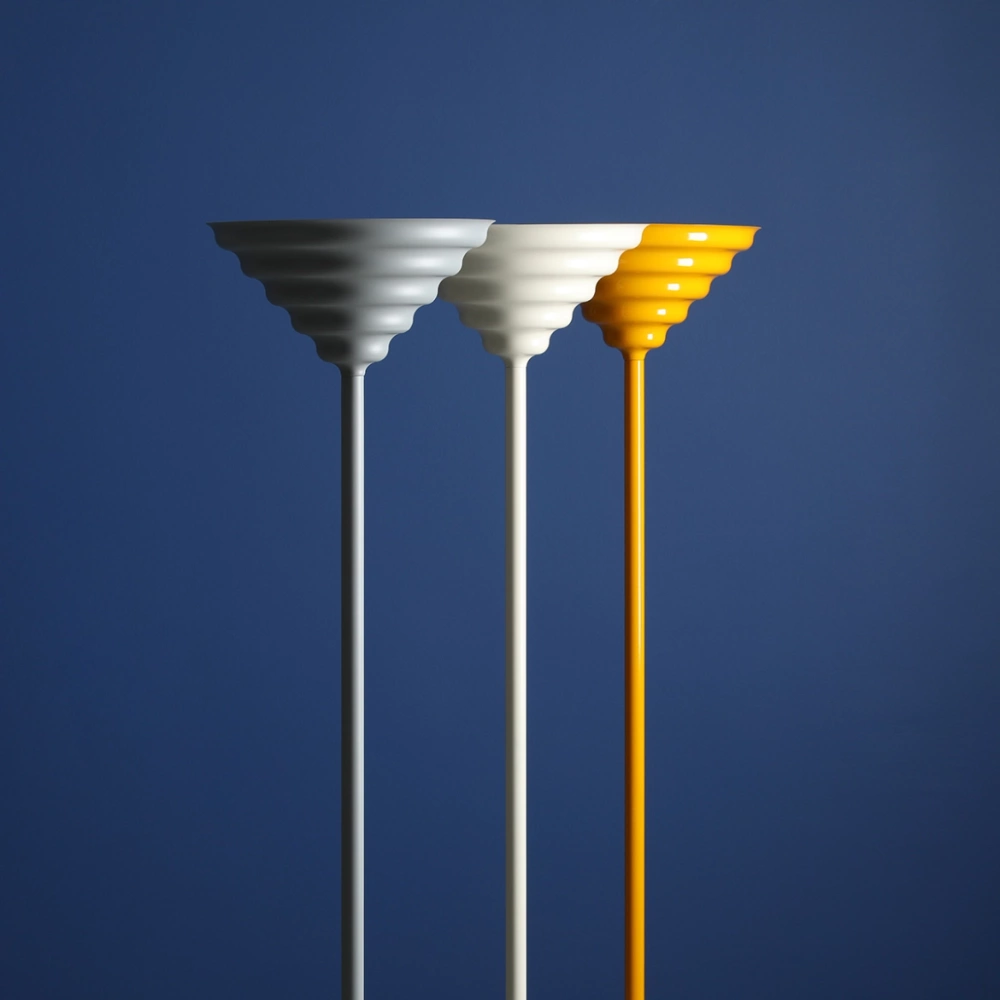 Artera :: Lampa podłogowa Fala Szpunar wys. 154 cm szara