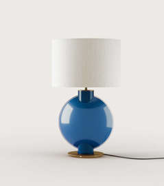 Aromas :: Tilla table lamp, blue, shade included