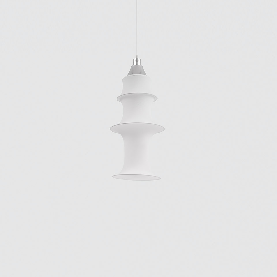 Artemide :: Lampa wisząca Falkland wys. 85 cm biała